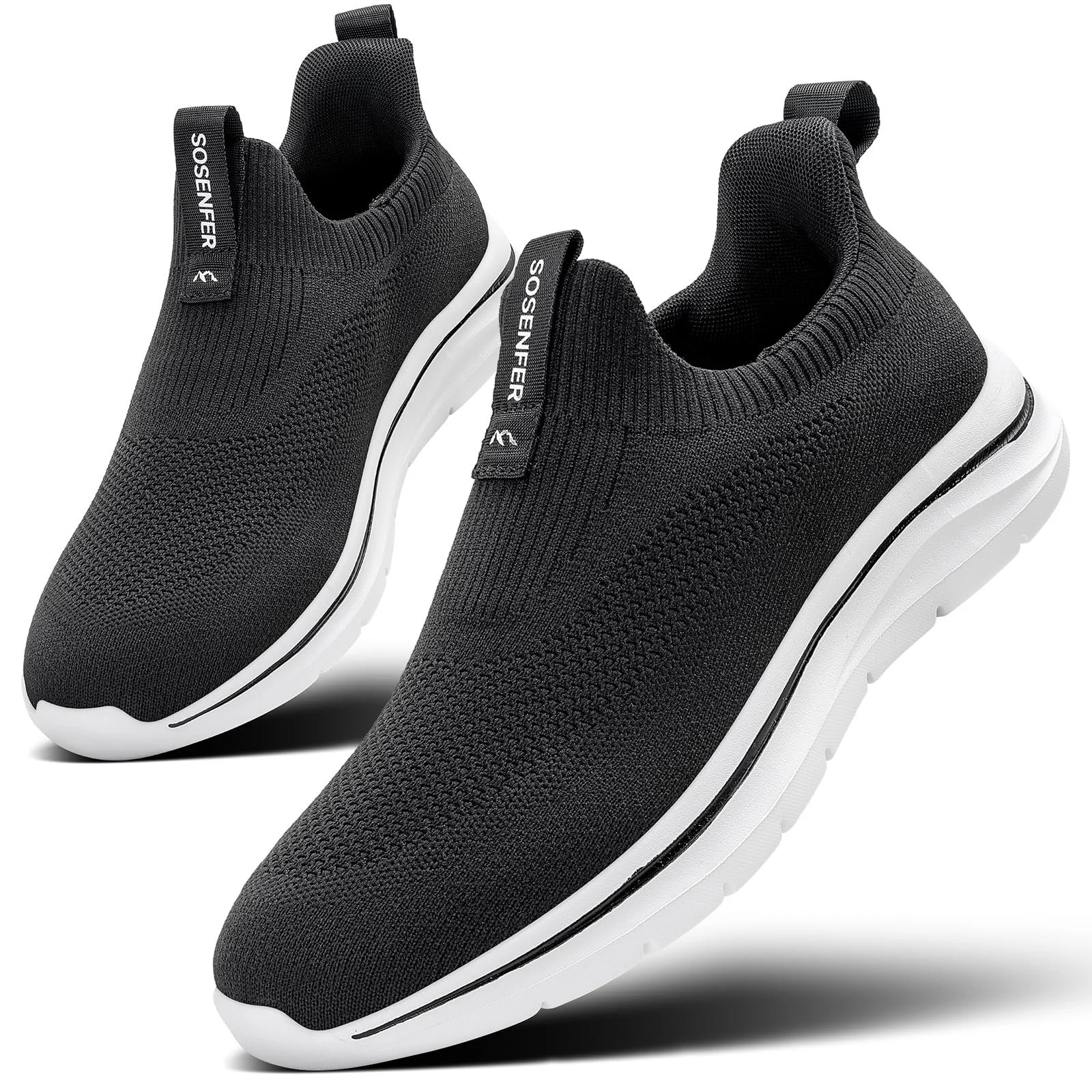 Кросівки Sosenfer Без шнурків Дихаючі Чоловічі Зручні Повсякденні Спортивні, фото №1