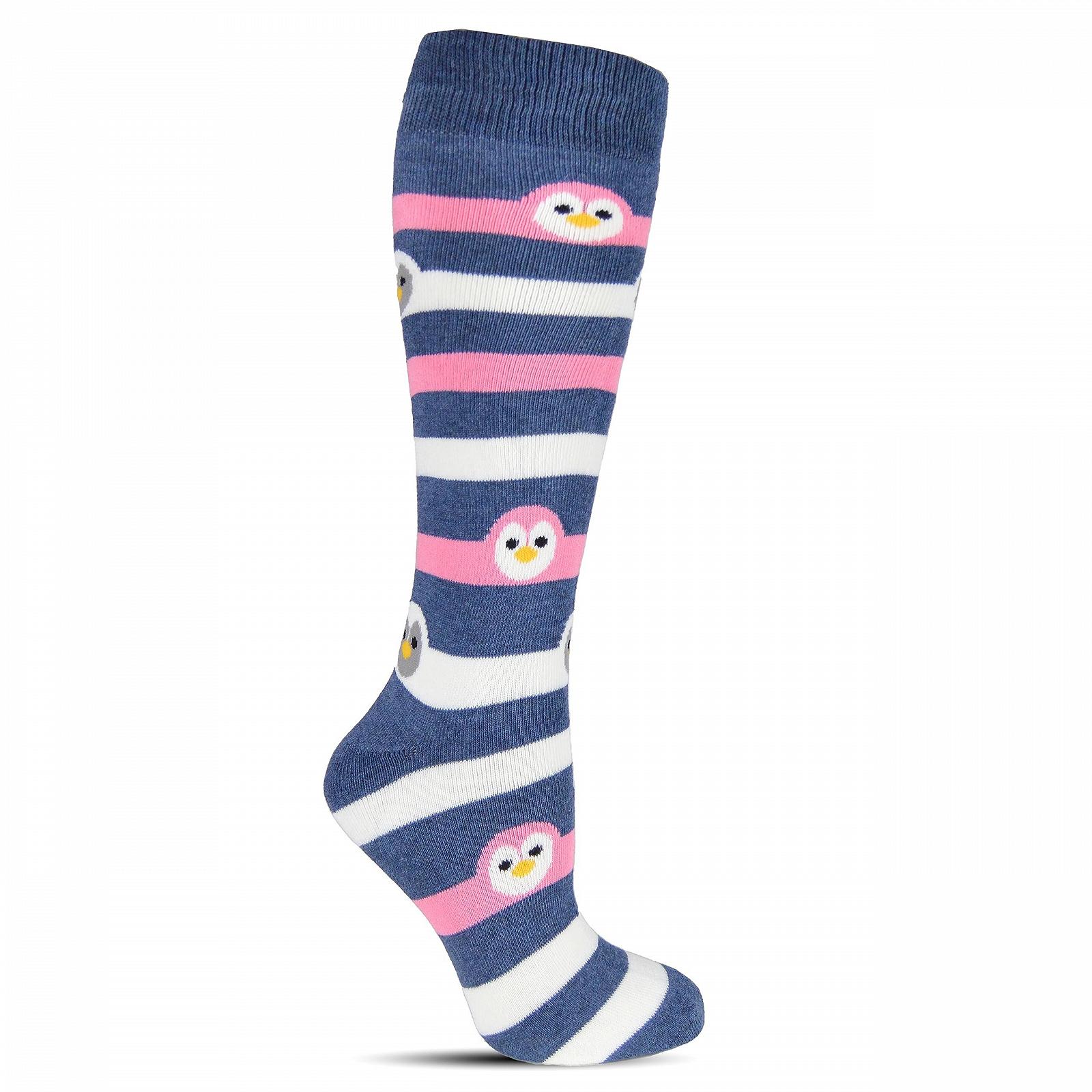 Жіночі Термо Шкарпетки до Коліна (4 пари) Зимові Лижні Повністю Махрова Підкладка, фото №5