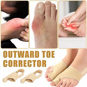 Коректор великого пальця стопи для чоловіків та жінок, роздільник великого пальця стопи, для молоткоподібних пальців synthetic.ua - Фото 1