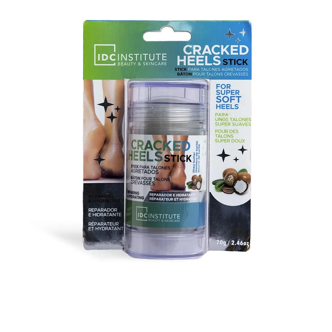 Стік для п'ят Idc Institute Shea Butter Cracked Heel Stick 70 г, фото №1