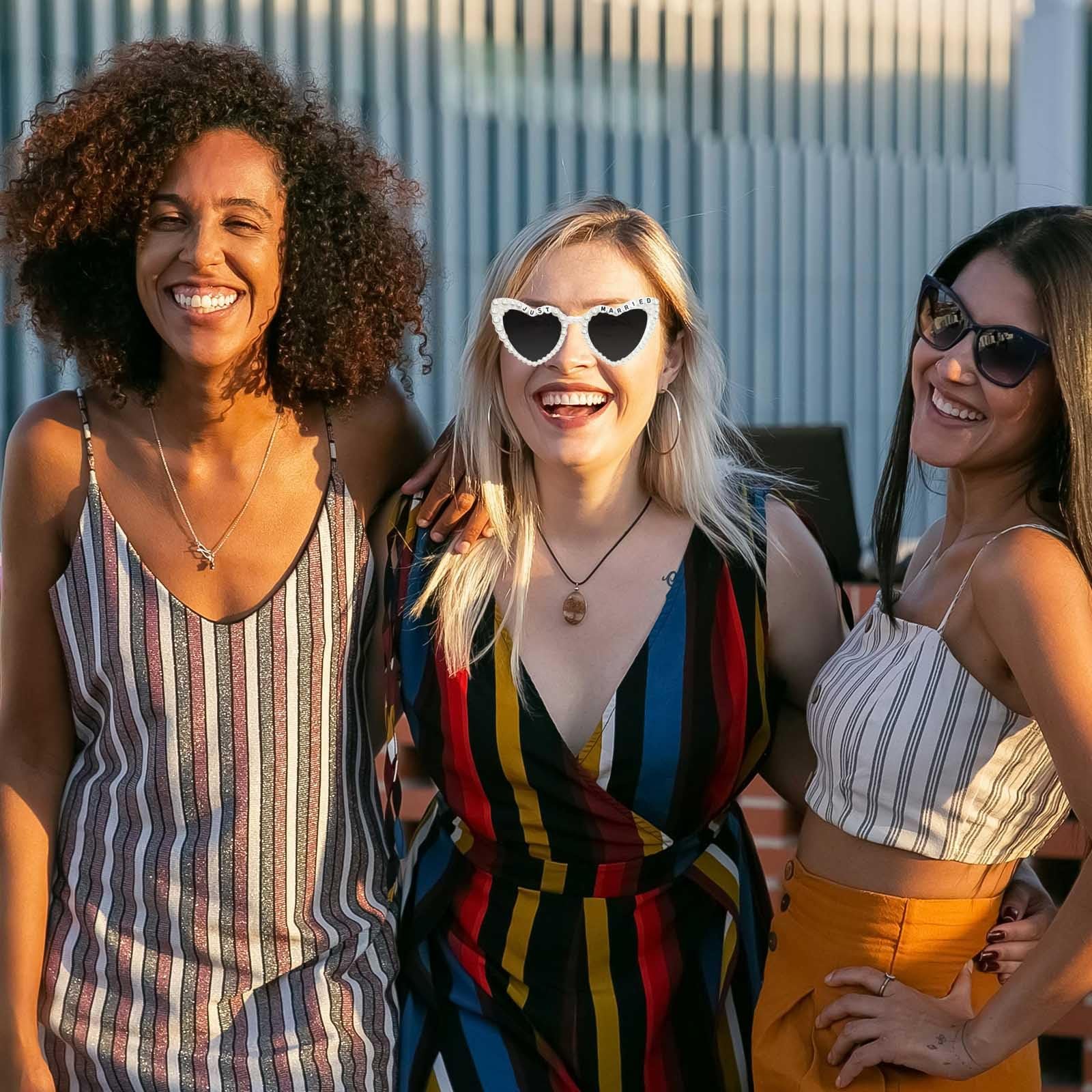 Солнцезащитные очки невесты Topfunyy для девичника, фото №6