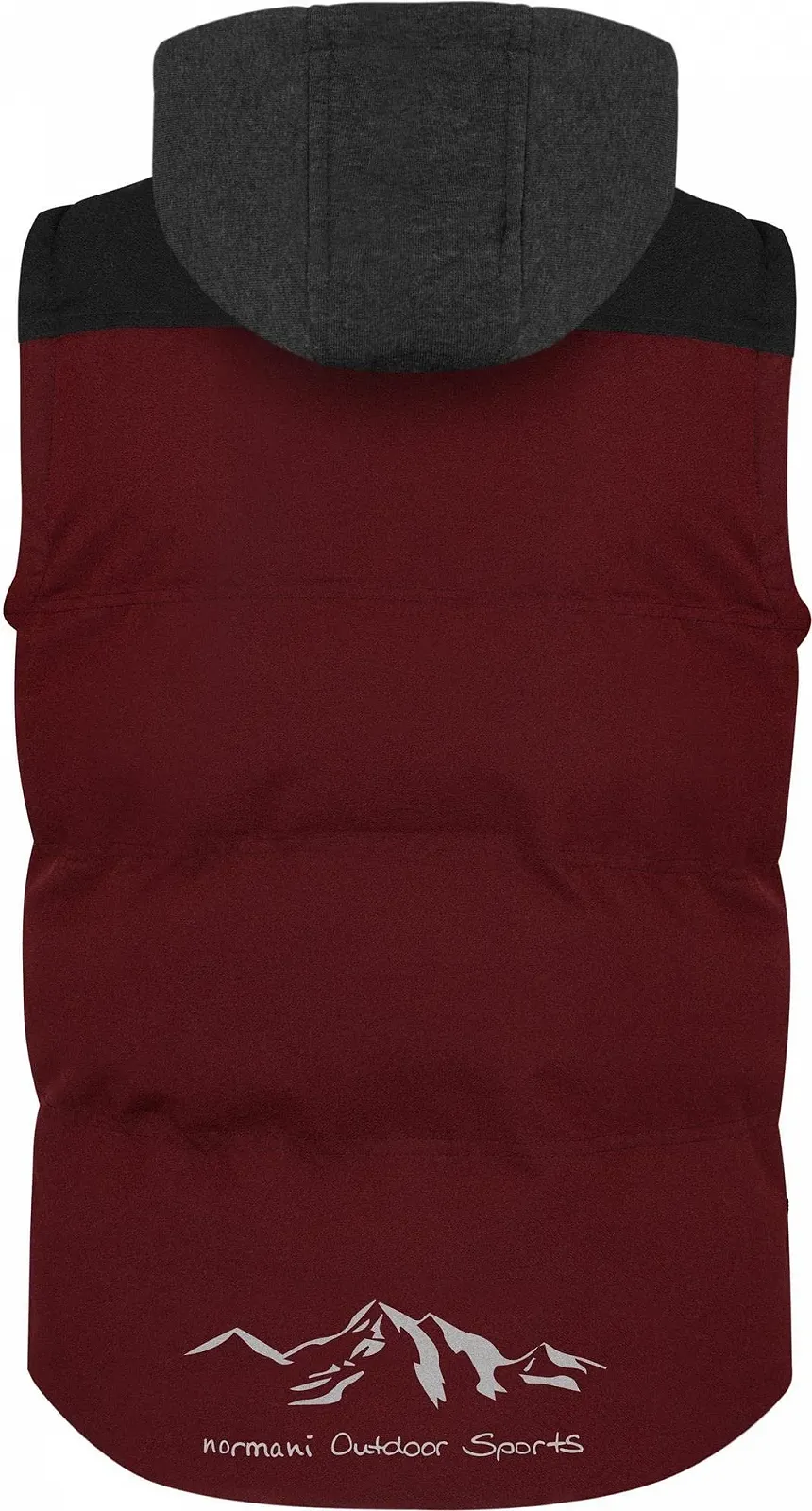 Дитячий зимовий жилет Normani стьобаний жилет перехідний жилет для хлопчиків жилет з капюшоном без рукавів з переробленого поліестеру, фото №3