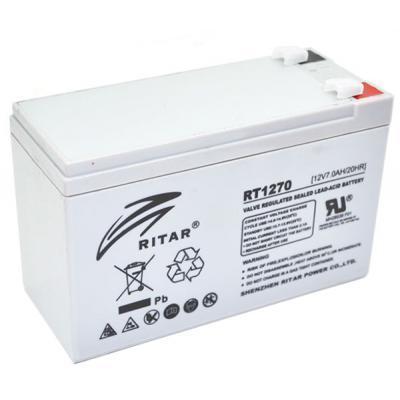 Батарея к ИБП Ritar AGM RT1270, 12V-7Ah RT1270, фото №1