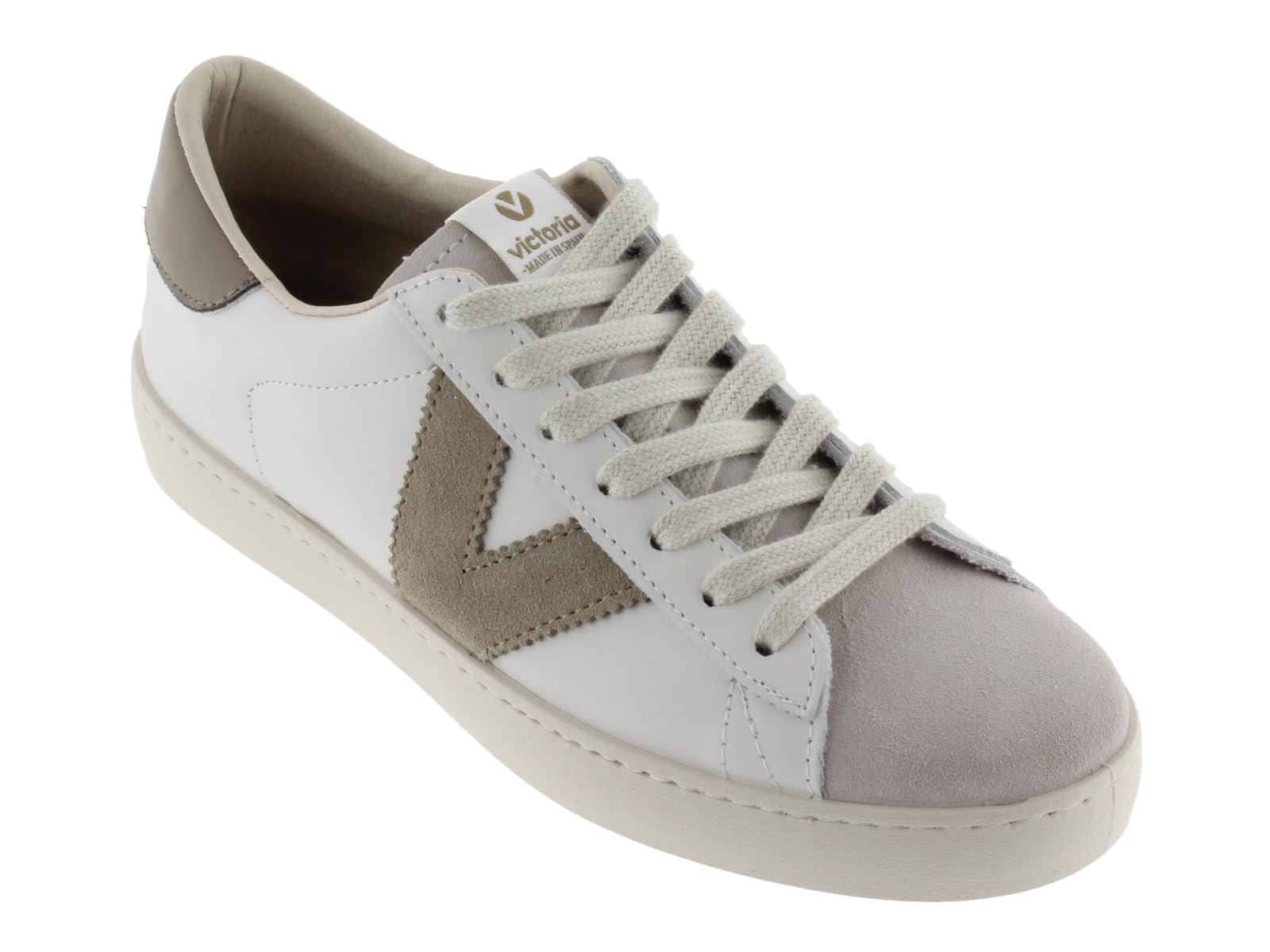 Кеди Victoria Berlin Шкіра і контрастні деталі та Спліт шкіряний носок 1126142, фото №5