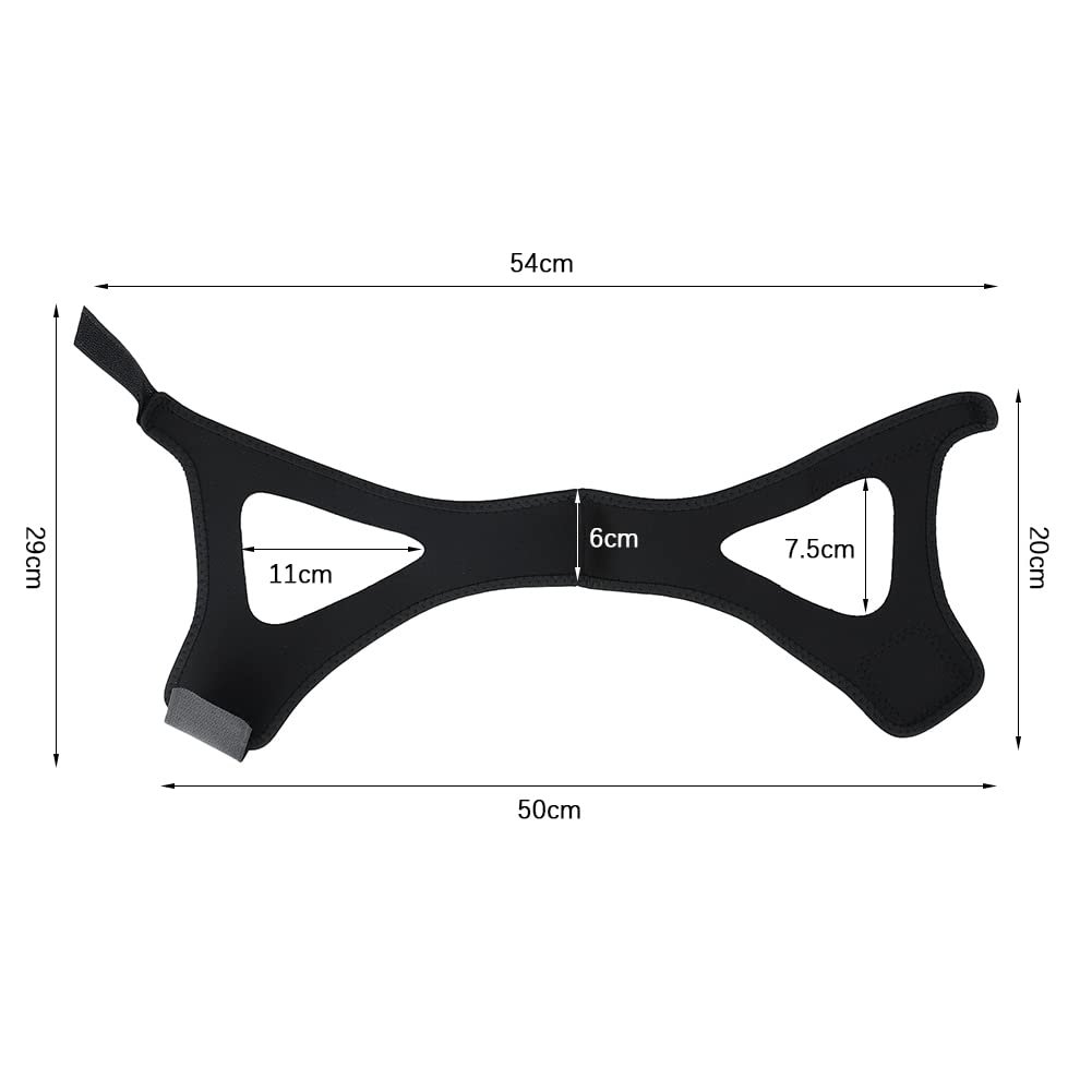 Ремінець проти хропіння ITODA Регульований для чоловіків і жінок, фото №6