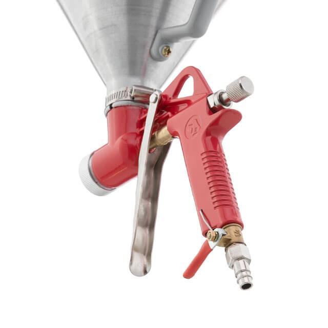 Пневмопістолет для нанесення цементу Intertool металевий бак 6 л d=4, 8 мм (PT-0401), фото №7 Пневмопістолет для нанесення цементу Intertool металевий бак 6 л d=4, 8 мм (PT-0401), фото №7