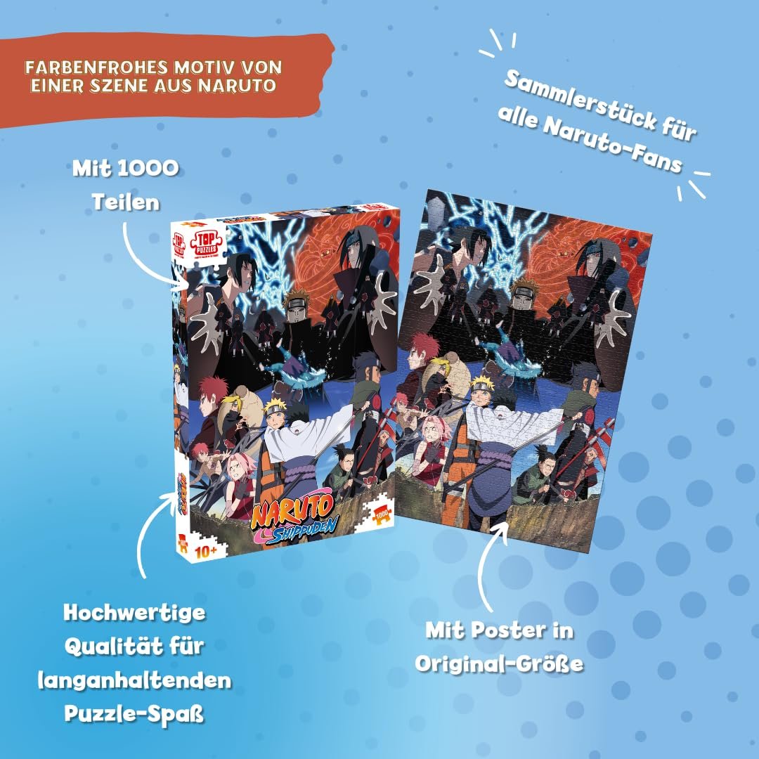 Пазл Winning Moves Naruto Fate Encounter 1000 деталей від 10 років, фото №2 Пазл Winning Moves Naruto Fate Encounter 1000 деталей від 10 років, фото №2