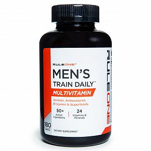 Мультивитамины для мужчин Rule 1 Men's Train Daily Sports Multi-Vitamin 180tabl - Фото 1