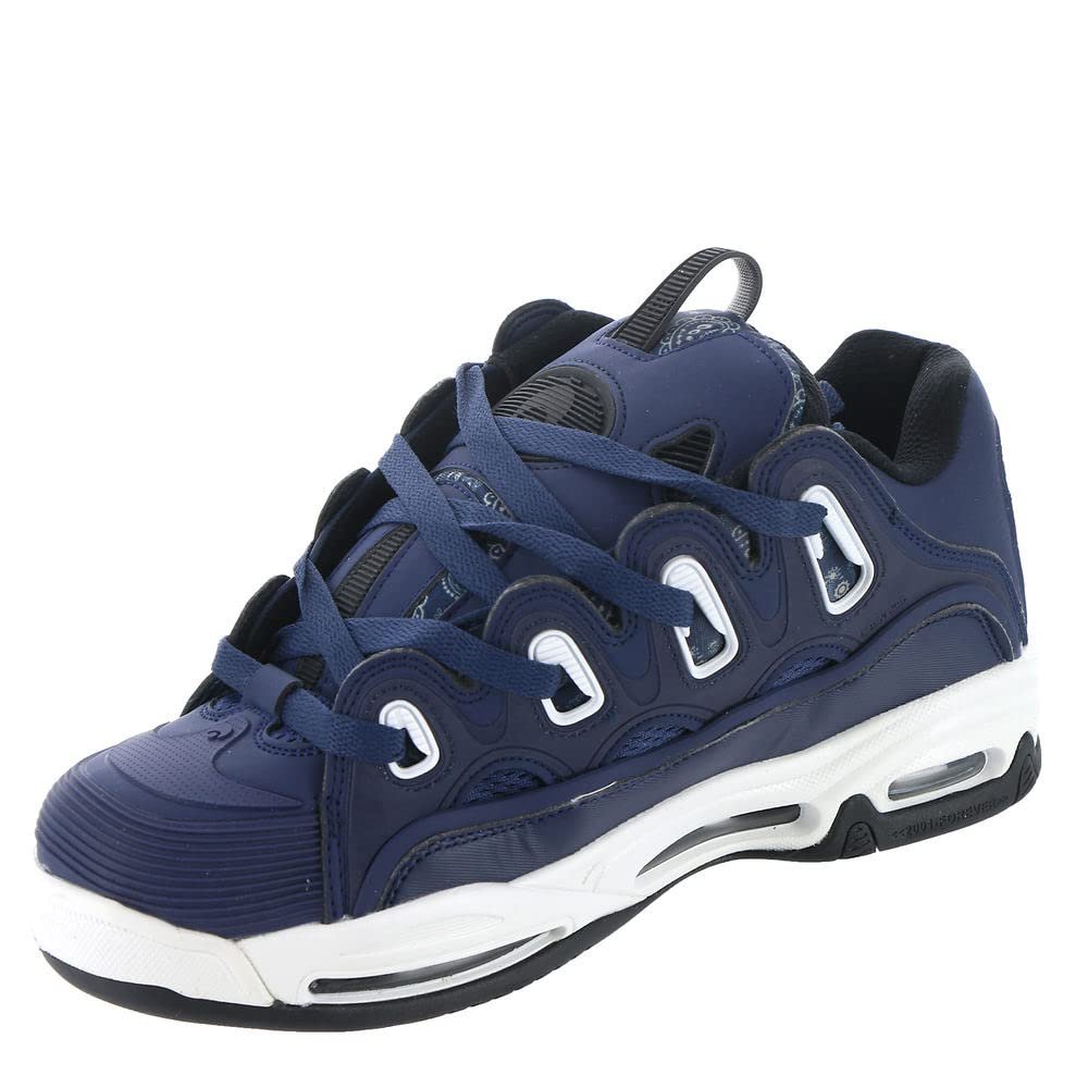 Кросівки Osiris D3 2001 Чорний/Білий/Сріблястий, фото №4