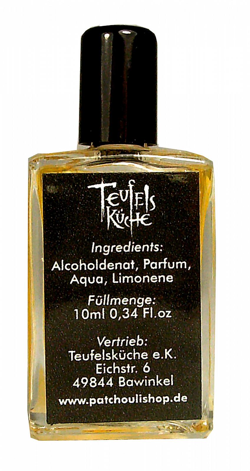Парфумована вода Teufelsküche Natur Patchouli Унісекс Gothic Mini Bottle Скляна пляшка 10 мл, фото №3