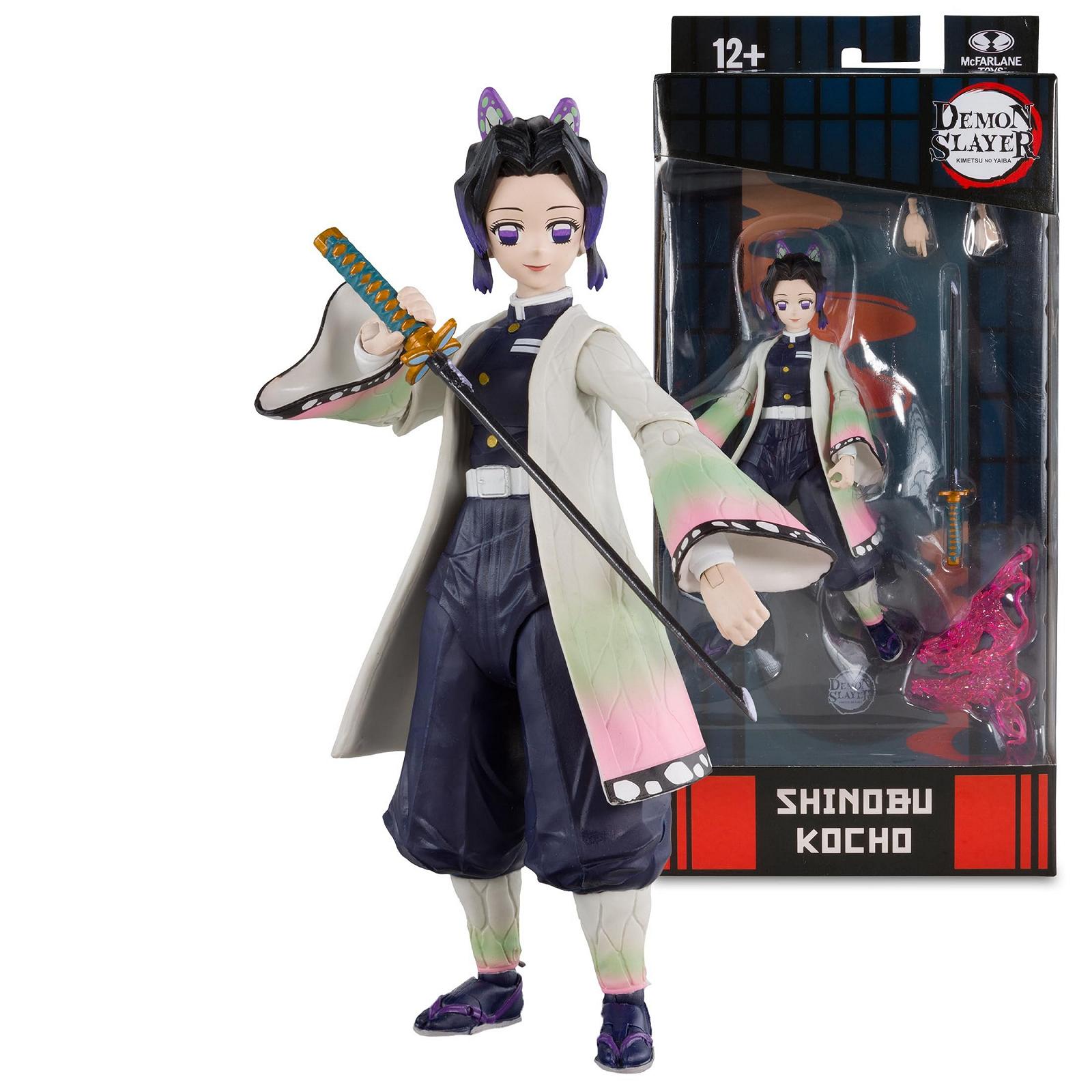 Екшн-фігурка McFarlane Demon Slayer Kimetsu no Yaiba Shinobu Kocho 18 см, фото №8