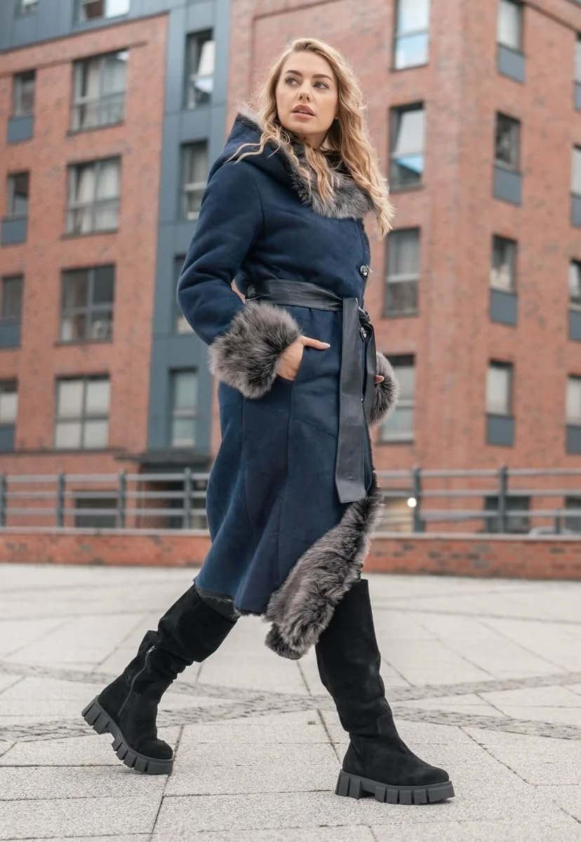 Пальто из искусственной овчины Hollert Toscana Lanessa, фото №2 Пальто из искусственной овчины Hollert Toscana Lanessa, фото №2