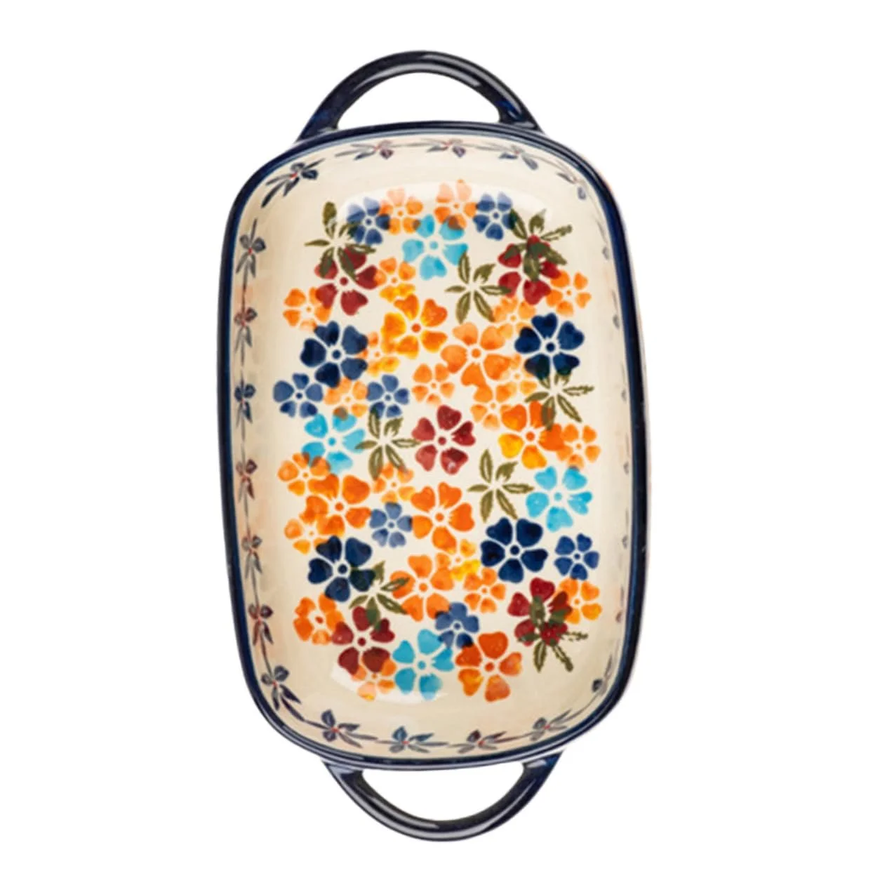 Форма для запекания GLEAVI керамическая с ручками для духовки и микроволновой печи, фото №1