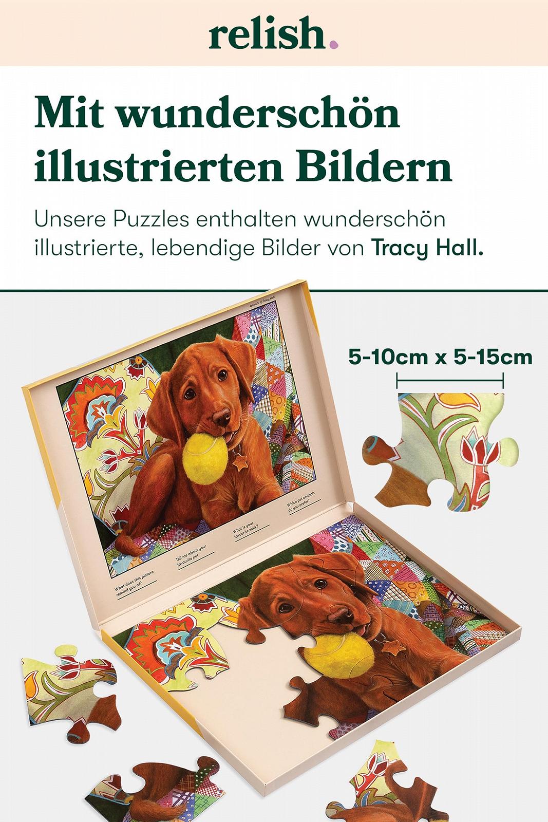 Пазл Relish Puppies 13 деталей, фото №4