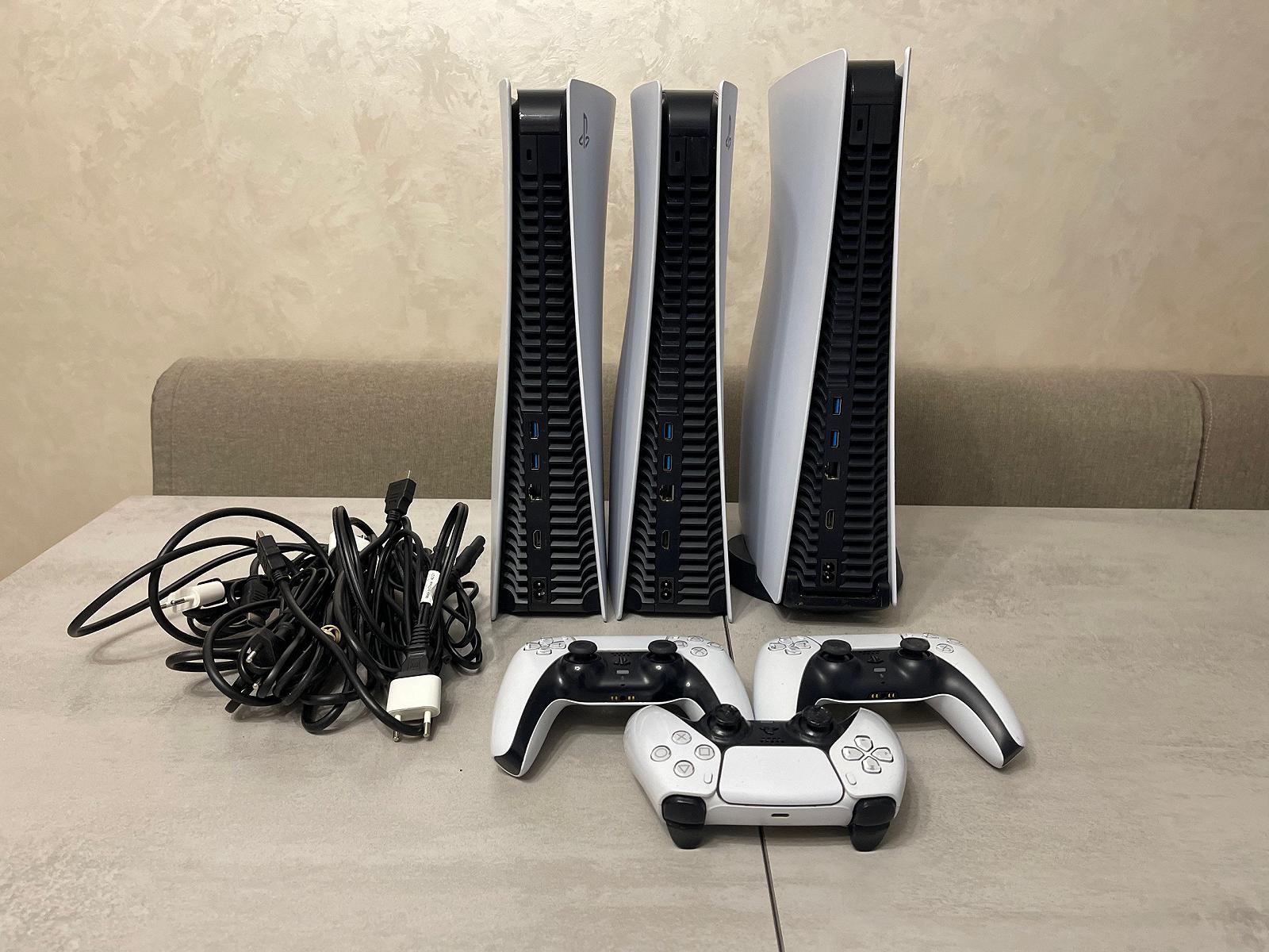 Ігрові приставки Sony Playstation PS5 CFI-1015A, Blu-ray + джойстик, фото №6