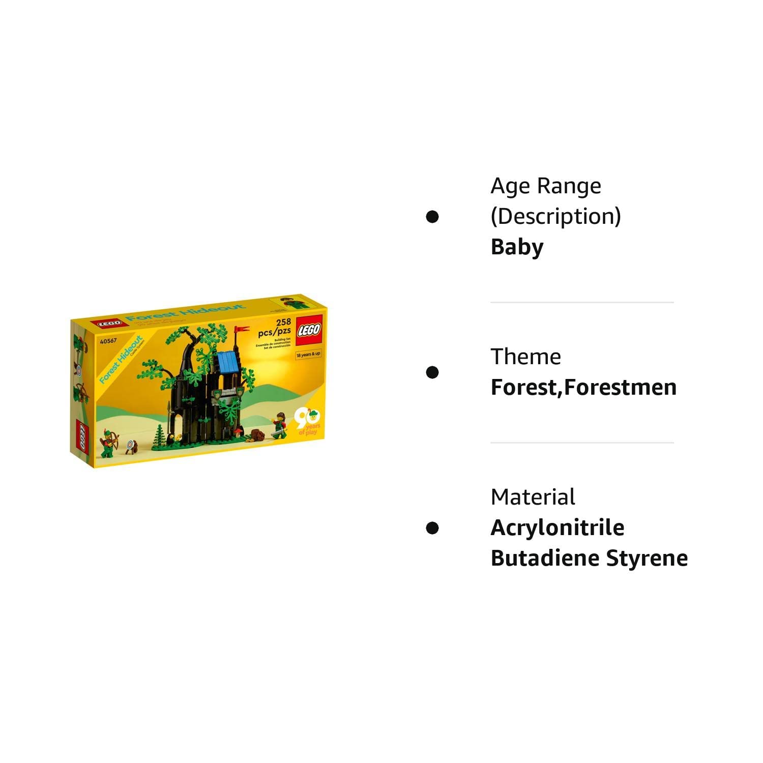 Lego Forest Hideout 40567 Убежище в Лесу, фото №4