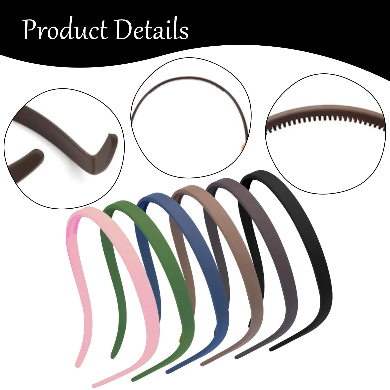 Набір жіночих обручів на голову, фото №3