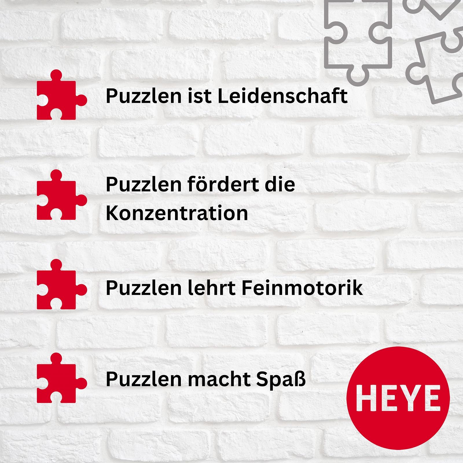 Пазл HEYE 29732 Dogs Never Lie About Love 1000 элементов Разноцветный, фото №4