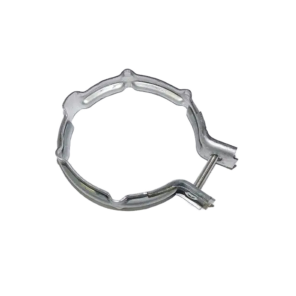 Хомут трубы глушителя d=140 мм h=18 VOLVO FH12/16, FL10/12 аналог оригин рифленный 01.0828.1841 1629499, фото №1