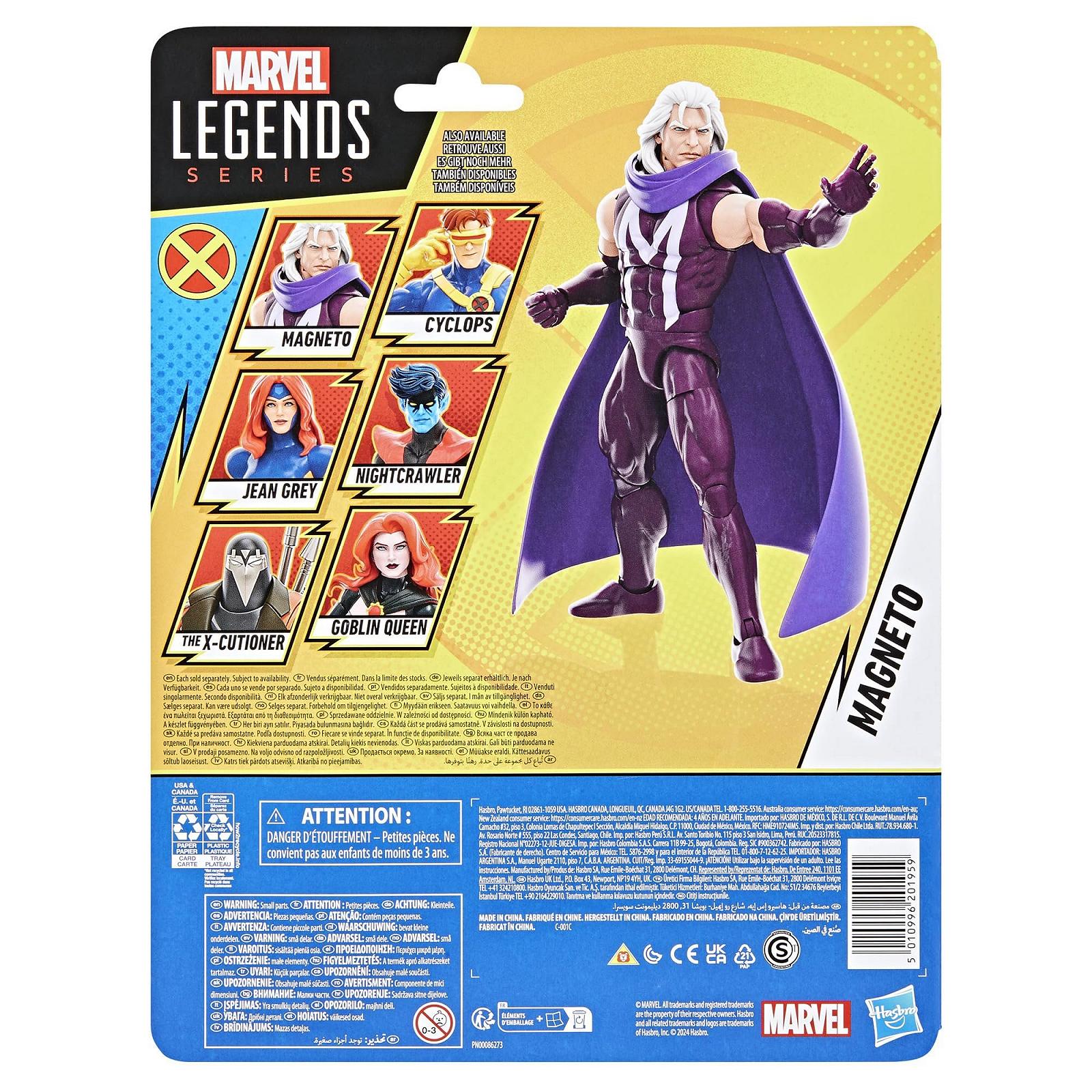 Фігурка Magneto Marvel Legends Series X-Men '97, 6 дюймів, фото №3
