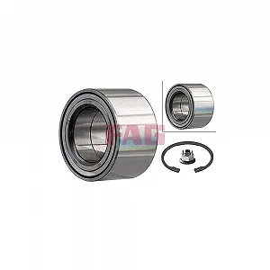 Комплект підшипника ступиці Schaeffler FAG 713 6307 90 для CITROËN FIAT NISSAN OPEL RENAULT - Фото 1