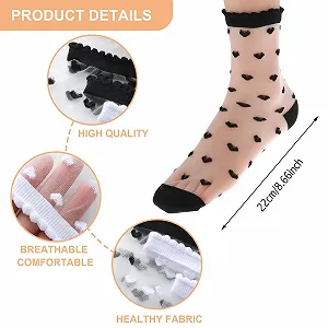 Шкарпетки Lusofie Прозорі Тонкі 6 пар synthetic.ua - Фото 1