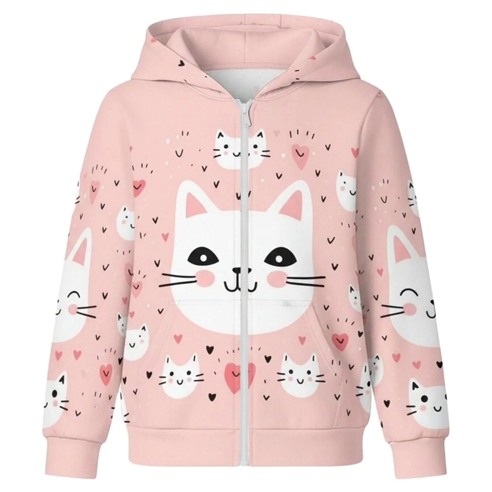 Дитячий Худі Однотонний Бавовняний, фото №1