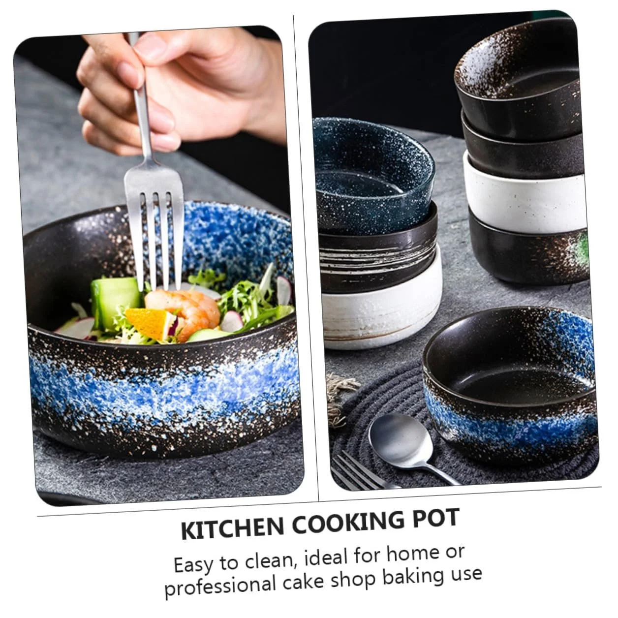 Форма для запікання VALICLUD керамічна з ручкою термостійка для тортів та супів, фото №5 Форма для запікання VALICLUD керамічна з ручкою термостійка для тортів та супів, фото №5