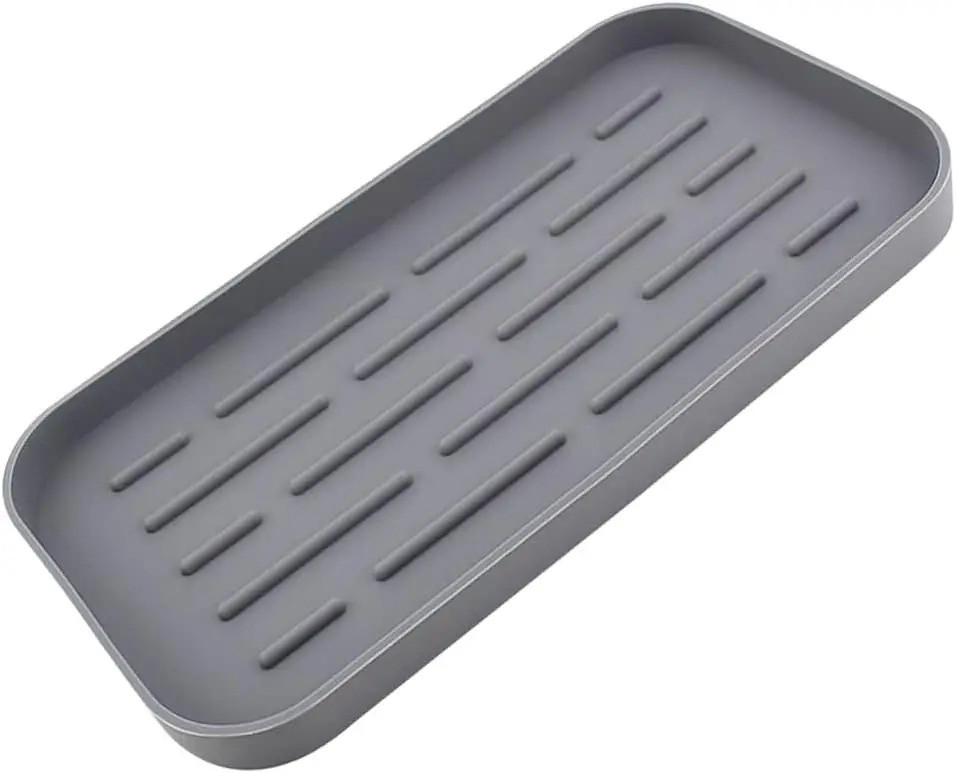 Кухонная подставка-органайзер для мойки Supretto силиконовая 8202, фото №2