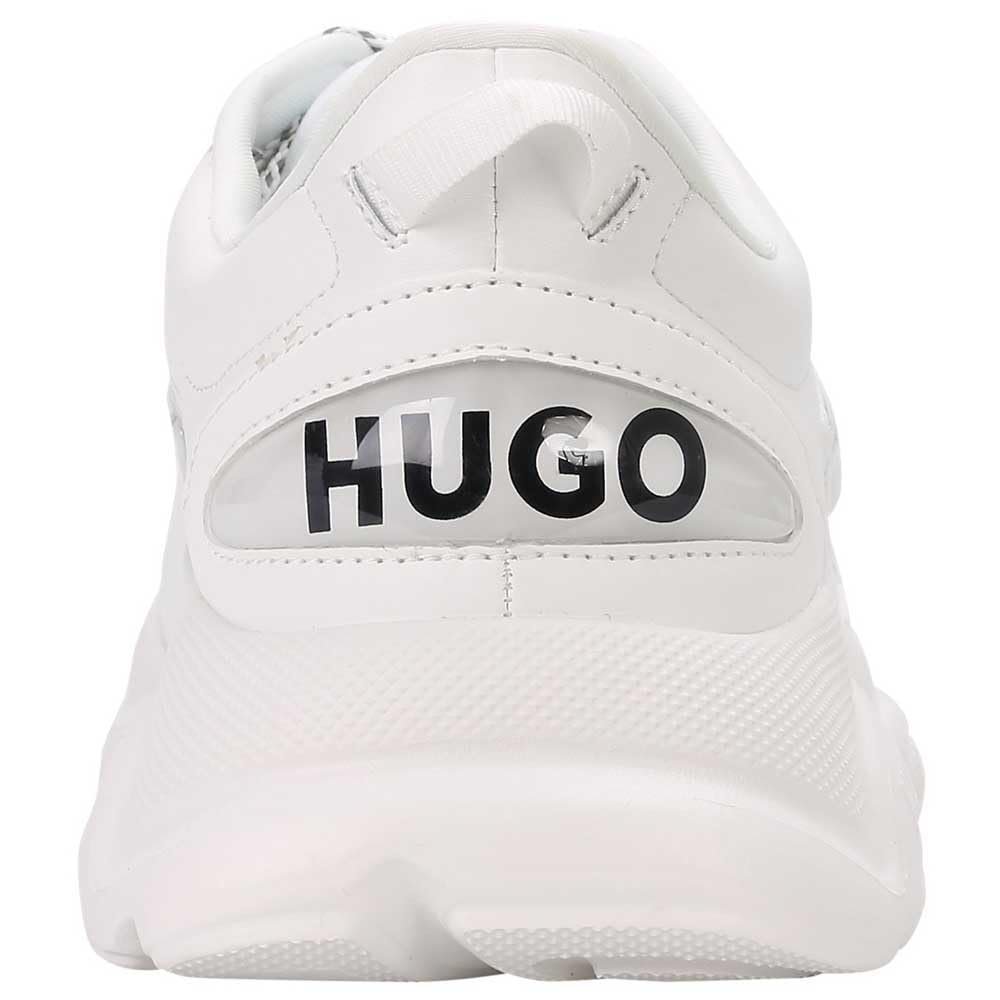 Кроссовки HUGO Leon Runn из различных материалов, таких как ткань с текстурой парусины, фото №4