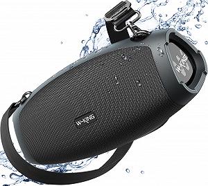 Колонка W-KING Bluetooth Super Bass 70 Вт Bluetooth 5.0 15600 мАг IPX6 чорна - Фото 1