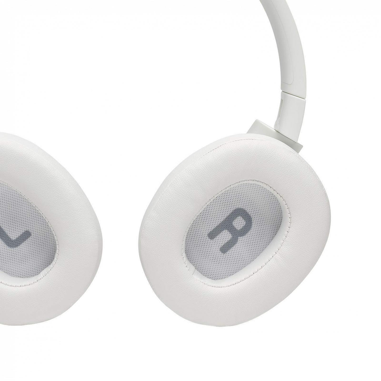Навушники JBL Tune 750BTNC Bluetooth з активним шумозаглушенням Білі, фото №6