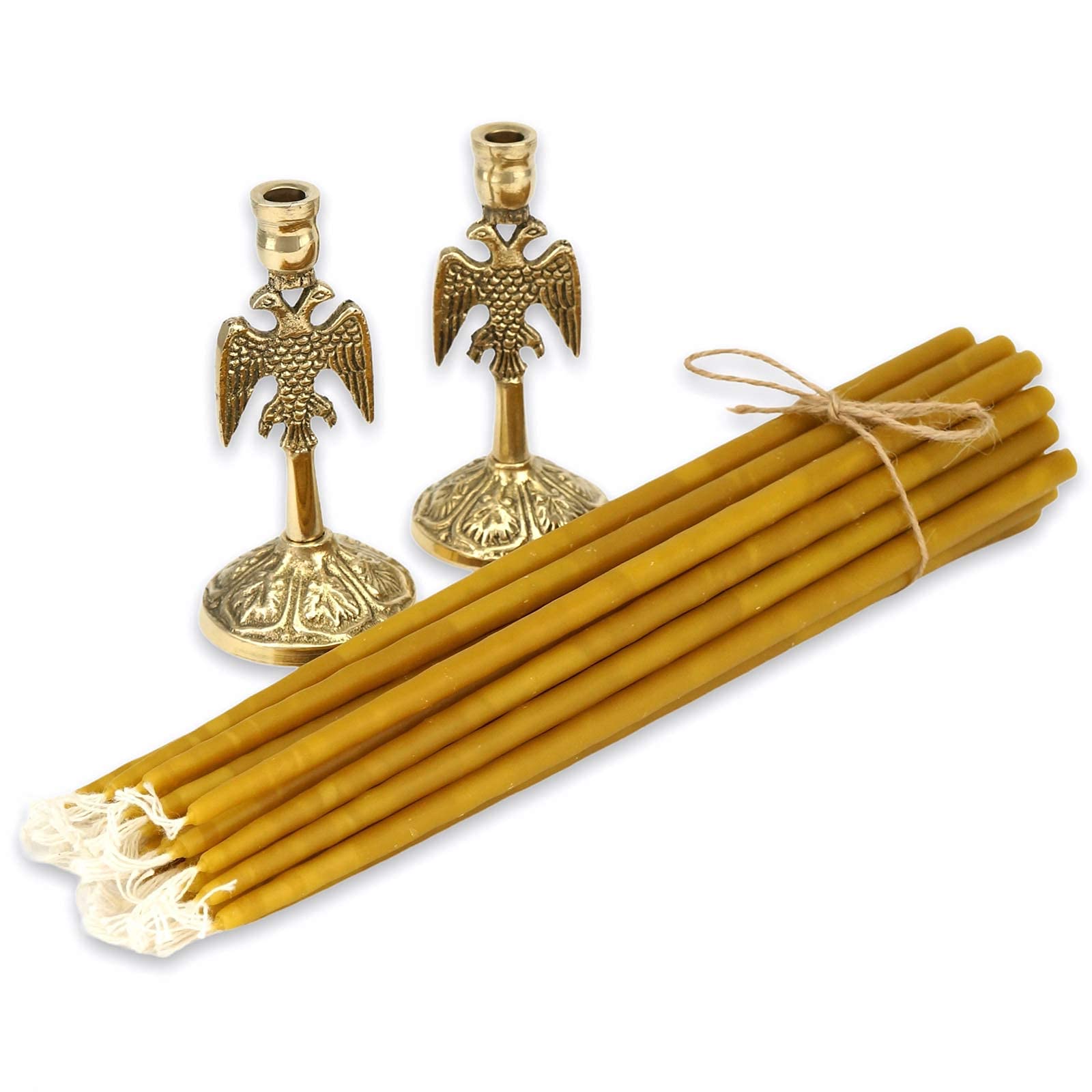 Набір Brass Byzantine Підсвічник для домашнього вівтаря, фото №1