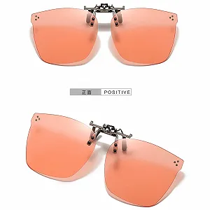 Сонцезахисні окуляри з кліпсою Dooppa поляризовані, для жінок synthetic.ua - Фото 1