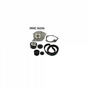 Водяной насос и комплект ремня ГРМ SKF VKMC 06106 для MITSUBISHI NISSAN OPEL RENAULT - Фото 1