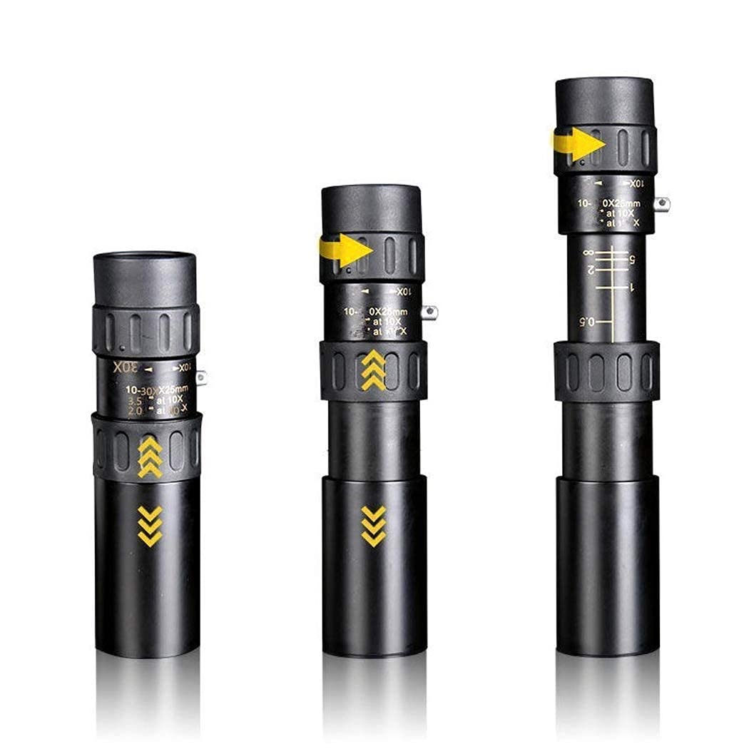 Монокуляр DERBUT Retractable Compact 50x60 High Power BAK4 Prism Low NightScope Waterproof з Триподом для смартфона, фото №3