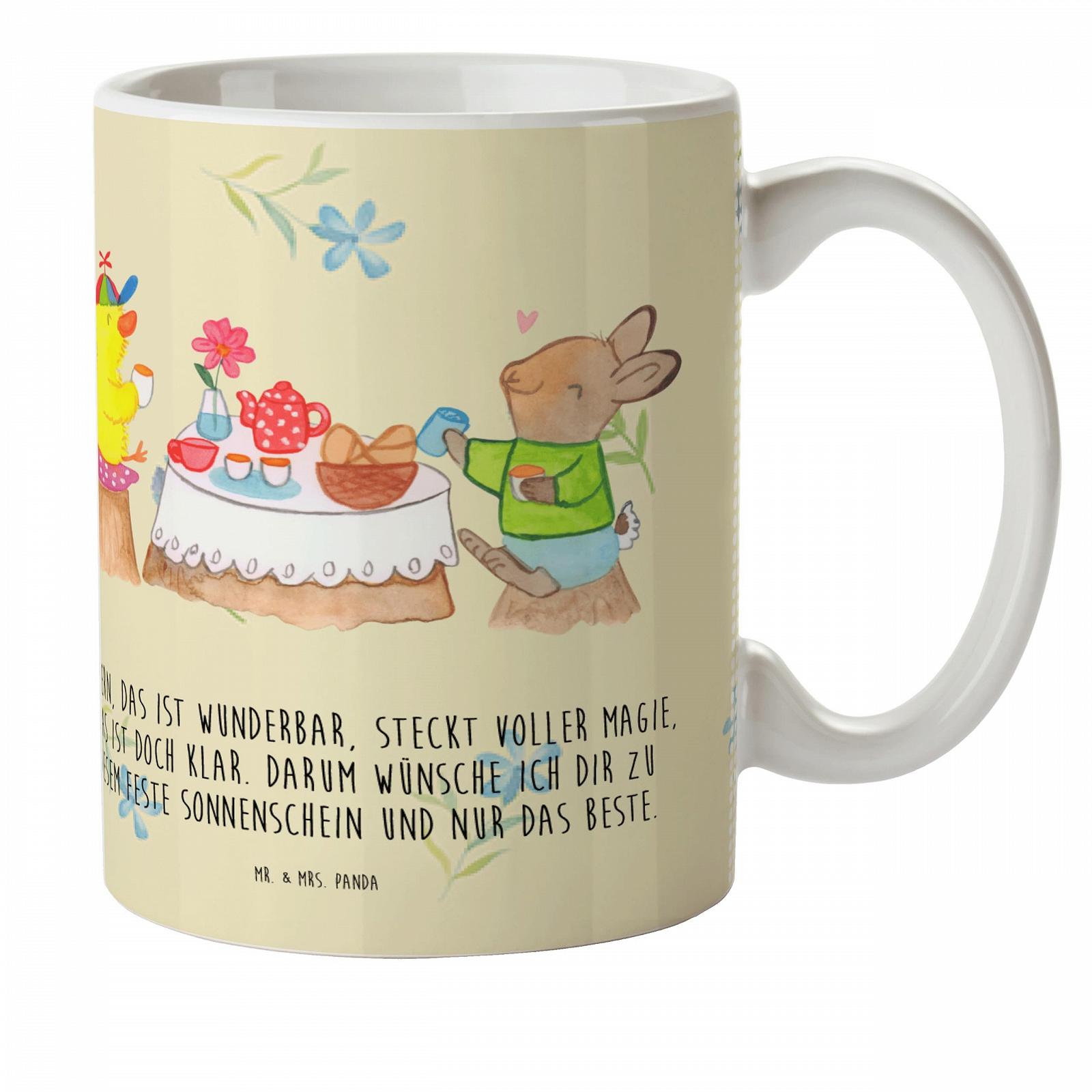 Дитяча чашка Mr. & Mrs. Panda Easter Breakfast Заєць, фото №1