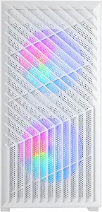 Корпус Mars Gaming MC-VORTEX / без БП / Micro-ATX / 3x120mm FRGB / Белый synthetic.ua - Фото 1
