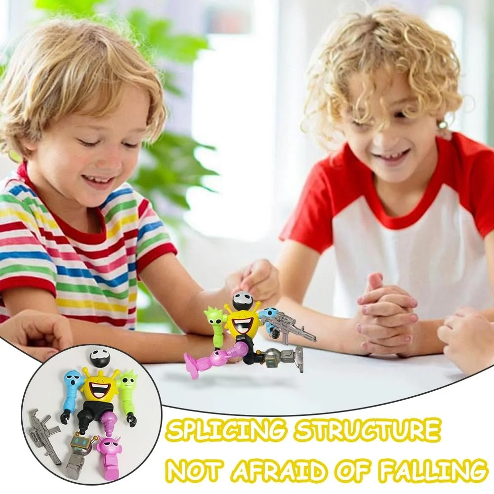 Набор фигурок HTGWCG Colourful Figures B PVC, фото №5