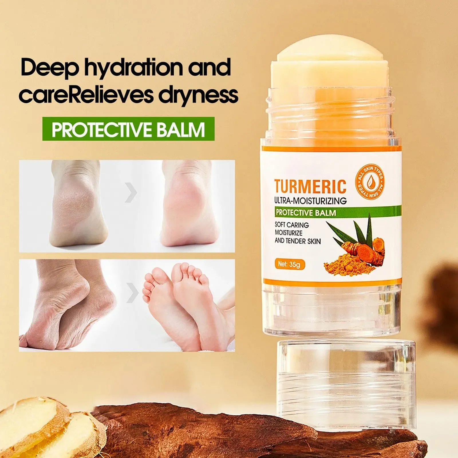 Увлажняющий стик-крем для ухода за руками и ногами 35 г, фото №3 Увлажняющий стик-крем для ухода за руками и ногами 35 г, фото №3