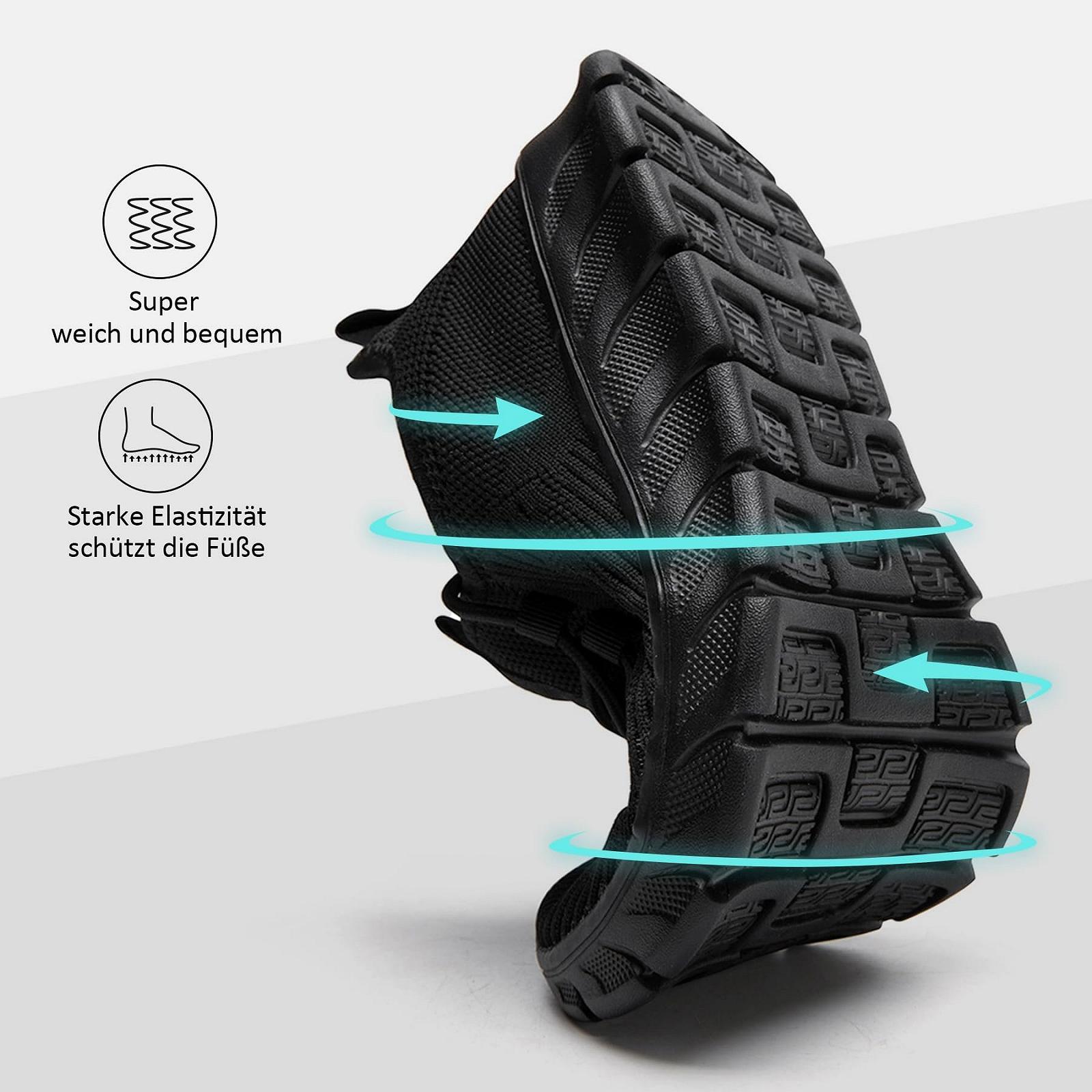 Кроссовки YRLTYO Мужская обувь для бега Спортивная обувь Кроссовки для хайкинга Дышащие Легкие Слипоны Мужские теннисные туфли, фото №2