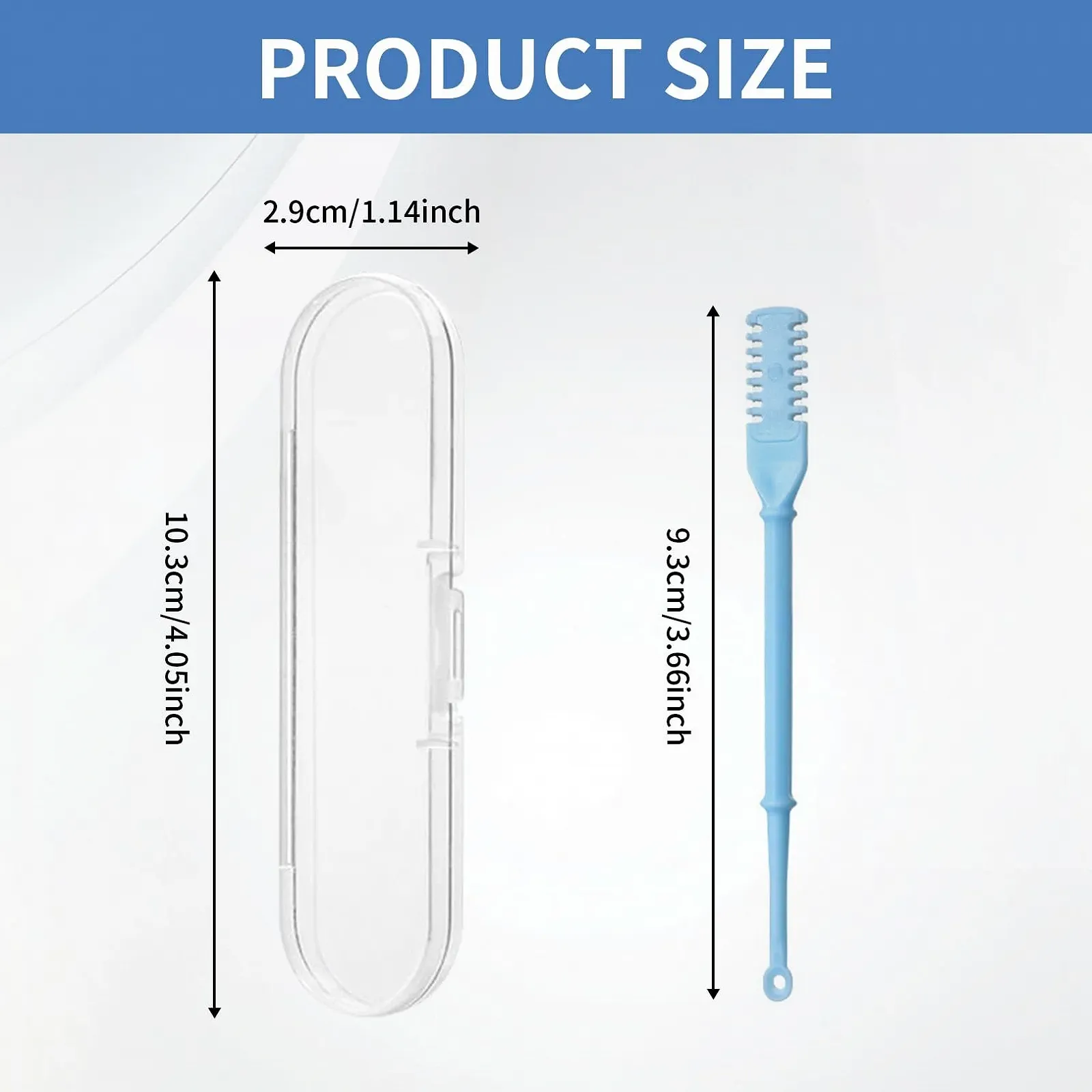 Набір Nose Hair Trimmer 2 в 1 Двоголовий Безживлення Ручний Портативний Чорний, фото №5