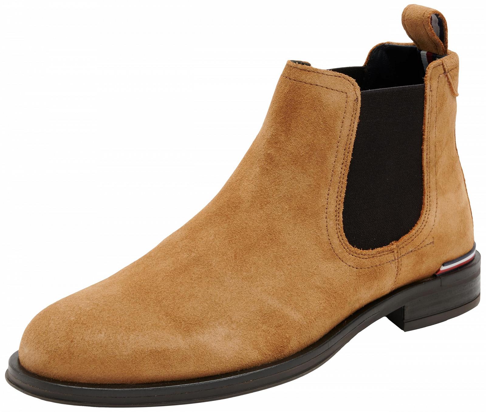 Челсі Tommy Hilfiger Core Rwb Hilfiger Suede замшеві чоловічі черевики, фото №1