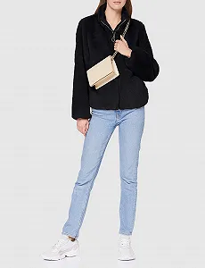 Бомбер SPARKZ COPENHAGEN Kinga из искусственного меха для женщин synthetic.ua - Фото 1