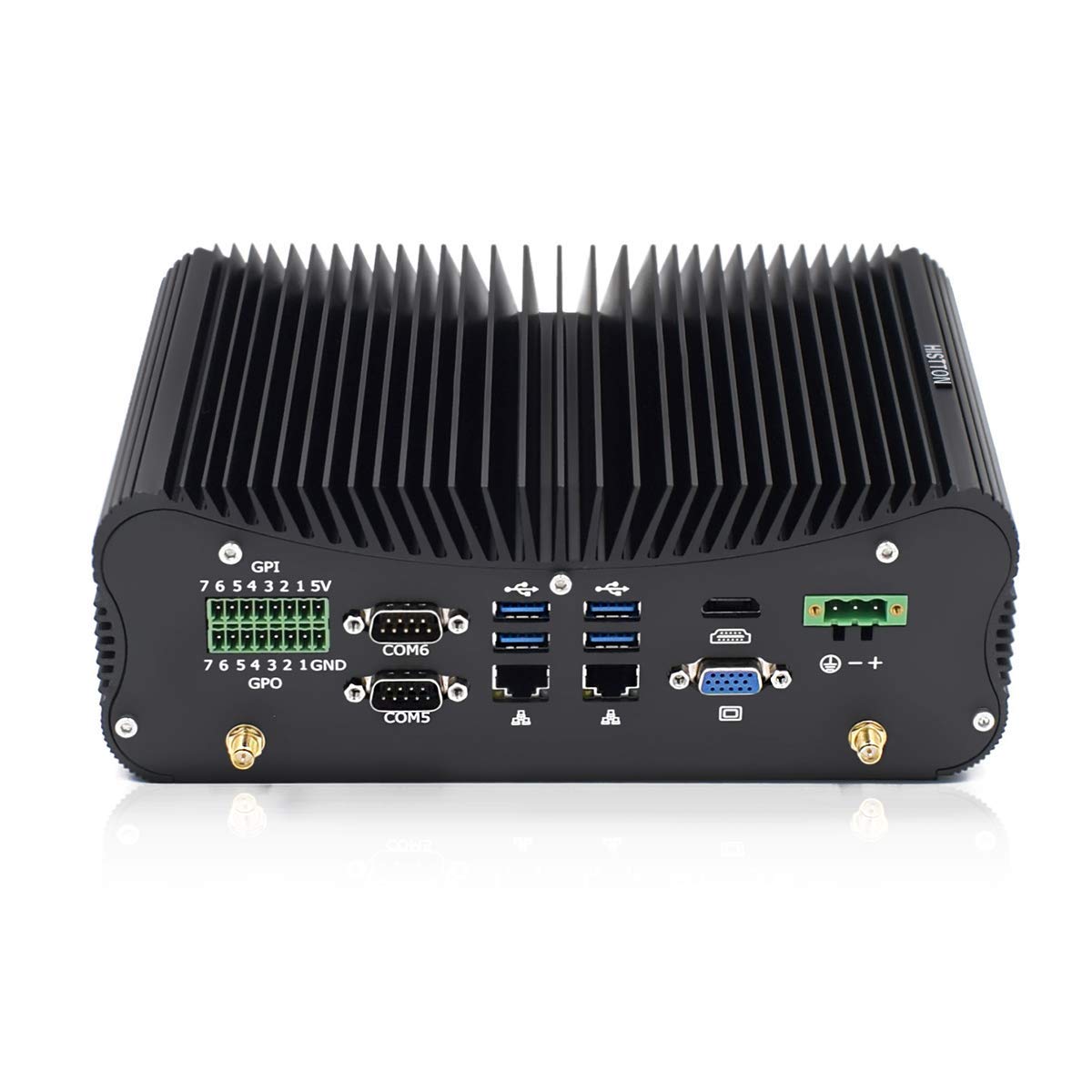 Мини-ПК HISTTON Fanless Industrial Core i5-10210U 16GB RAM 512GB SSD Windows 10 Pro, фото №1