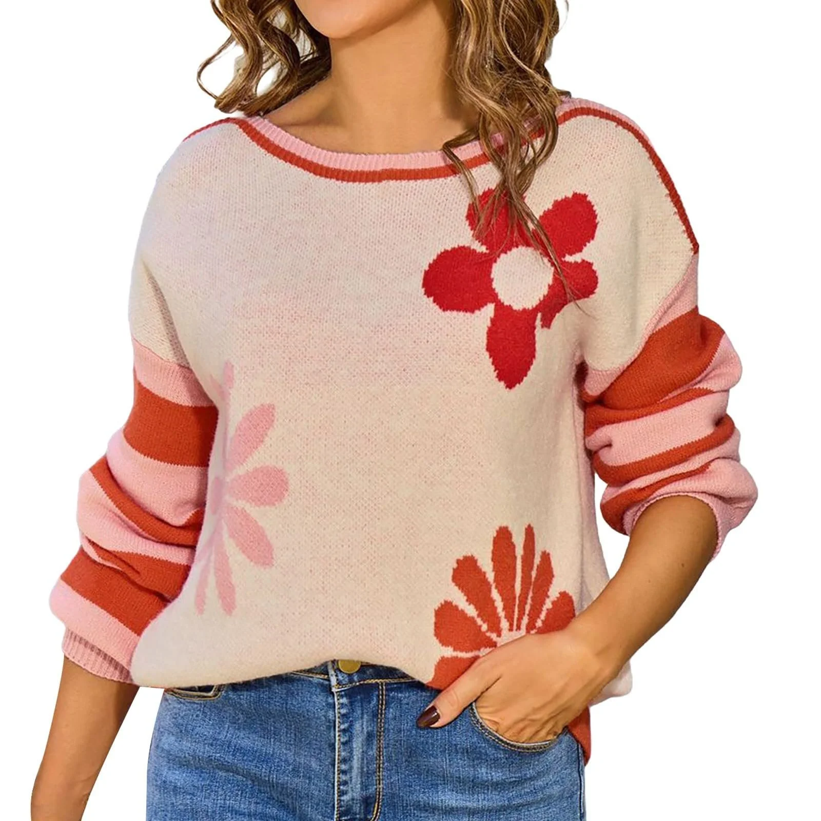 Пуловер Жіночий Вовняний з круглим вирізом Тонкий, фото №1 Пуловер Жіночий Вовняний з круглим вирізом Тонкий, фото №1