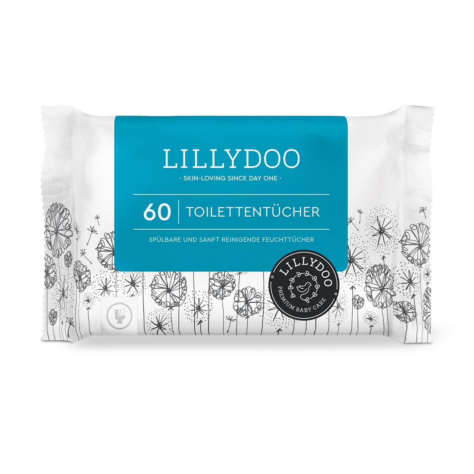 Влажные салфетки LILLYDOO 60 шт., фото №1