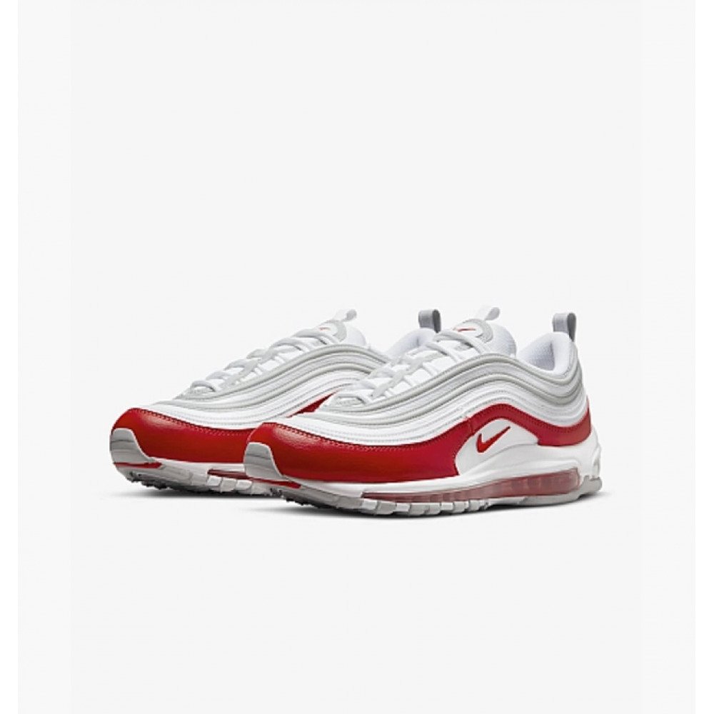 Кроссовки Nike Air Max 97 White University Red размер 42.5, фото №5