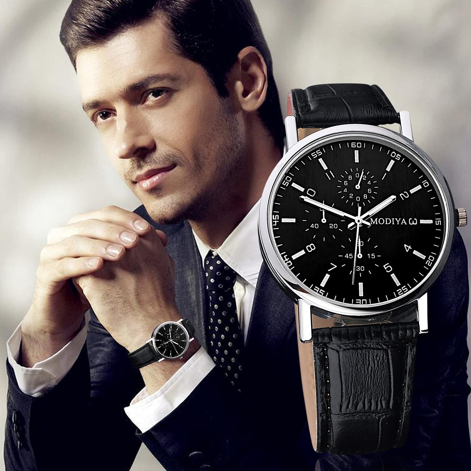 Годинник Generisch Classic Men's Map, фото №4