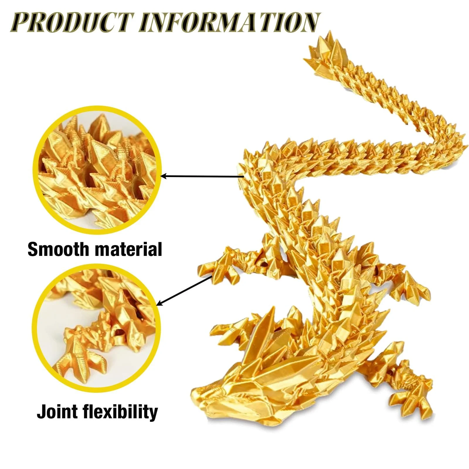 Фигурка 3D дракон с яйцом AHEJIOO 3D Dragon Egg Mystical Dragon черная, фото №3 Фигурка 3D дракон с яйцом AHEJIOO 3D Dragon Egg Mystical Dragon черная, фото №3